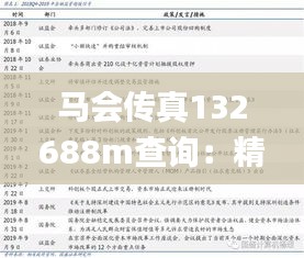 马会传真132688m查询：精准决策策略_VAX77.480家庭版方案