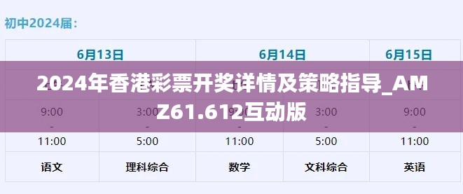 2024年香港彩票开奖详情及策略指导_AMZ61.612互动版