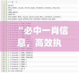 “必中一肖信息，高效执行_DNR94.552并行版快速响应”