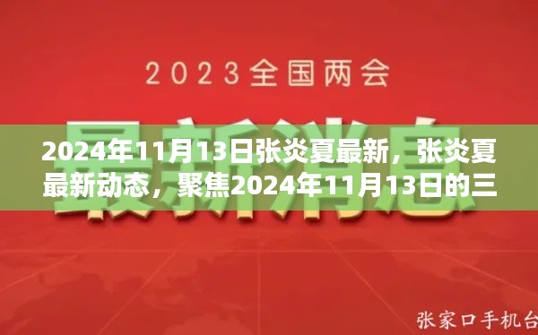 张炎夏最新动态揭秘，聚焦三大要点，洞悉未来动向（2024年11月13日）