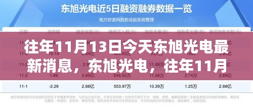 东旭光电产品特性与用户体验深度解析，最新动态下的历年11月13日报告发布