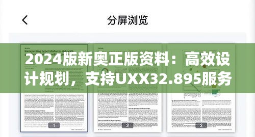 2024版新奥正版资料：高效设计规划，支持UXX32.895服务器