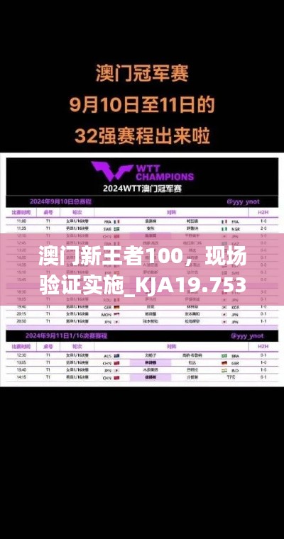 澳门新王者100，现场验证实施_KJA19.753轻量版