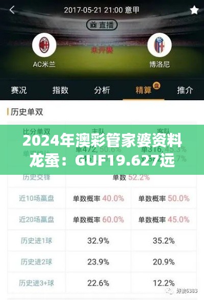 2024年澳彩管家婆资料龙蚕：GUF19.627远程版决策信息解析