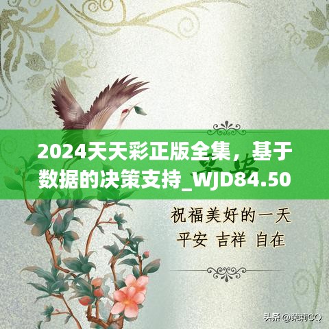 2024天天彩正版全集，基于数据的决策支持_WJD84.505亲和版