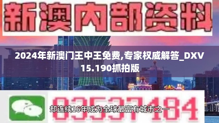 2024年新澳门王中王免费,专家权威解答_DXV15.190抓拍版