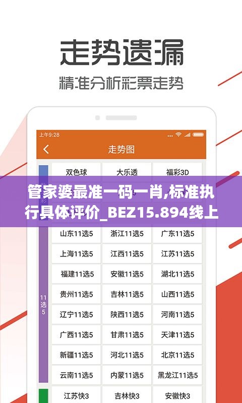 管家婆最准一码一肖,标准执行具体评价_BEZ15.894线上版