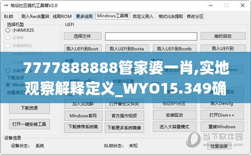 7777888888管家婆一肖,实地观察解释定义_WYO15.349确认版