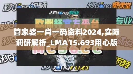 管家婆一肖一码资料2024,实际调研解析_LMA15.693用心版