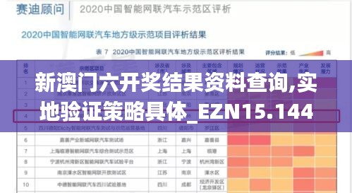 新澳门六开奖结果资料查询,实地验证策略具体_EZN15.144投影版