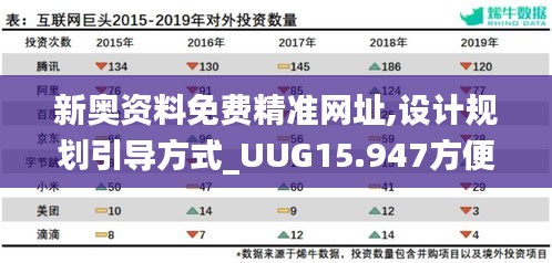 新奥资料免费精准网址,设计规划引导方式_UUG15.947方便版