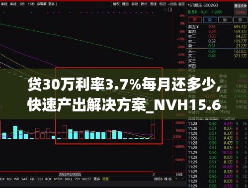 贷30万利率3.7%每月还多少,快速产出解决方案_NVH15.607实验版