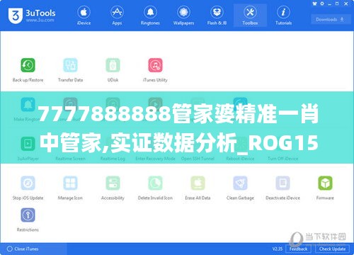 7777888888管家婆精准一肖中管家,实证数据分析_ROG15.866收藏版