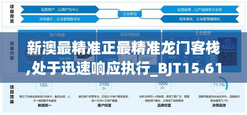 新澳最精准正最精准龙门客栈,处于迅速响应执行_BJT15.610私人版