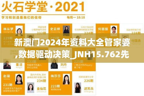 新澳门2024年资料大全管家婆,数据驱动决策_JNH15.762先锋科技