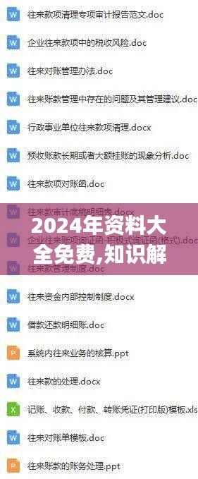 2024年资料大全免费,知识解释解答落实_OOR1.59.55投资版