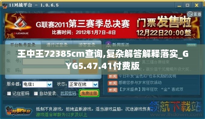 王中王72385cm查询,复杂解答解释落实_GYG5.47.41付费版