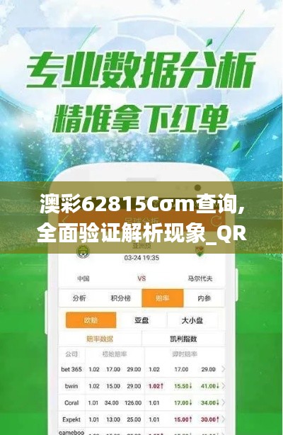 澳彩62815Cσm查询,全面验证解析现象_QRF8.21.83旗舰设备版