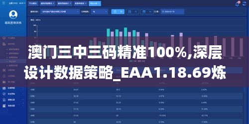 澳门三中三码精准100%,深层设计数据策略_EAA1.18.69炼髓境