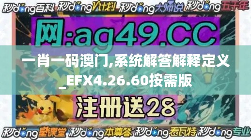 一肖一码澳门,系统解答解释定义_EFX4.26.60按需版