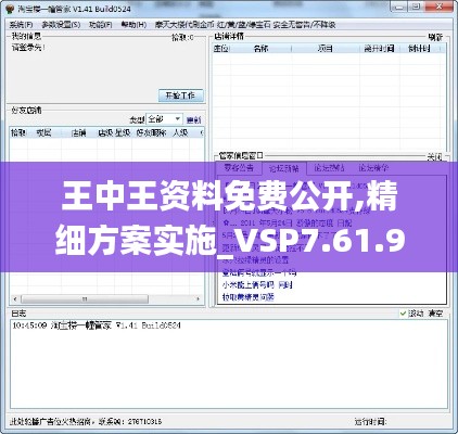 王中王资料免费公开,精细方案实施_VSP7.61.94铂金版