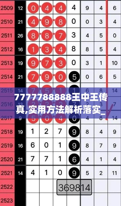 7777788888王中王传真,实用方法解析落实_RXG4.47.51管理版