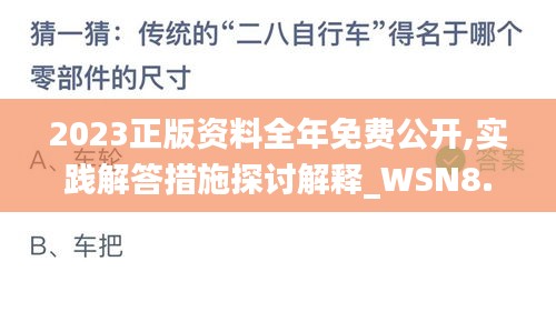 2023正版资料全年免费公开,实践解答措施探讨解释_WSN8.42.49先锋实践版