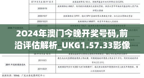 2O24年澳门今晚开奖号码,前沿评估解析_UKG1.57.33影像版