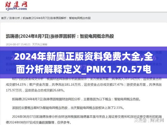 2024年新奥正版资料免费大全,全面分析解释定义_PNK1.70.57电信版