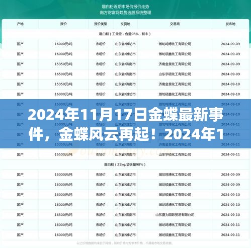 金蝶风云揭秘，最新事件与未来展望，揭秘2024年11月17日金蝶新动态