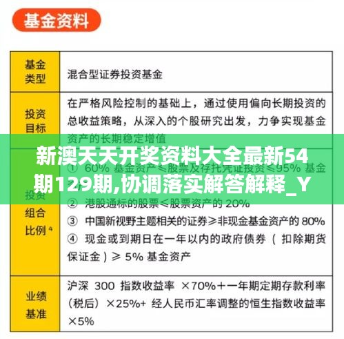 新澳天天开奖资料大全最新54期129期,协调落实解答解释_YBB9.59.87寻找版