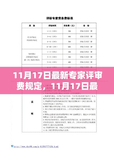 最新专家评审费规定深度解析与观点阐述（11月17日版）