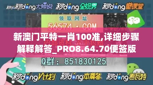 新澳门平特一肖100准,详细步骤解释解答_PRO8.64.70便签版