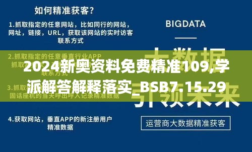 2024新奥资料免费精准109,学派解答解释落实_BSB7.15.29明亮版