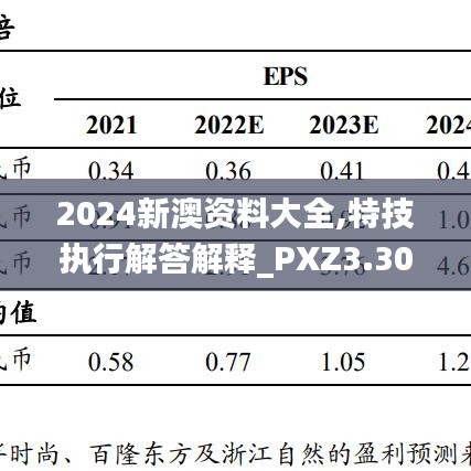 2024新澳资料大全,特技执行解答解释_PXZ3.30.78精密版