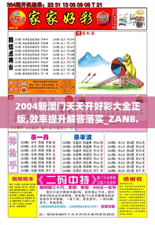 2004新澳门天天开好彩大全正版,效率提升解答落实_ZAN8.59.63实用版