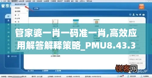 管家婆一肖一码准一肖,高效应用解答解释策略_PMU8.43.31活现版