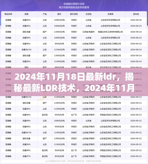 揭秘最新LDR技术，前沿科技探讨在2024年11月18日的最新应用