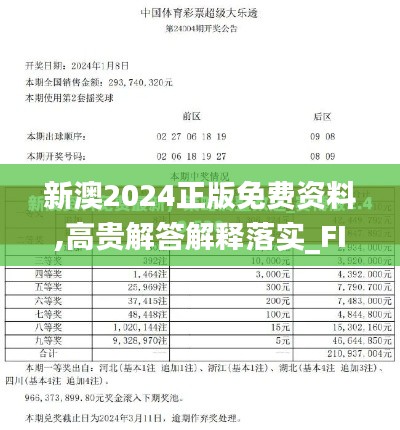 新澳2024正版免费资料,高贵解答解释落实_FIK8.64.96深度版