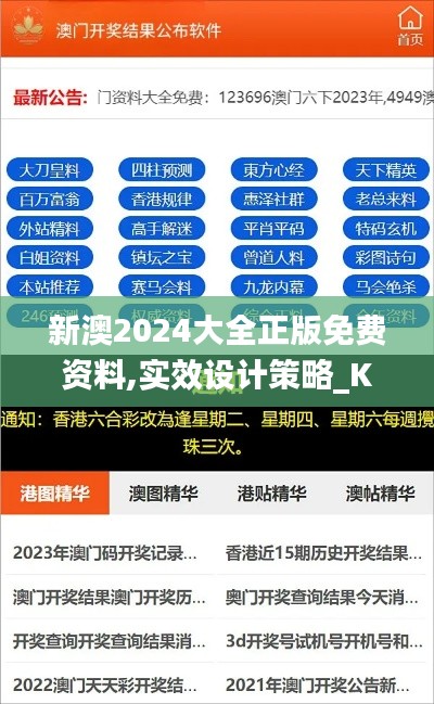 新澳2024大全正版免费资料,实效设计策略_KVA4.23.38精致生活版