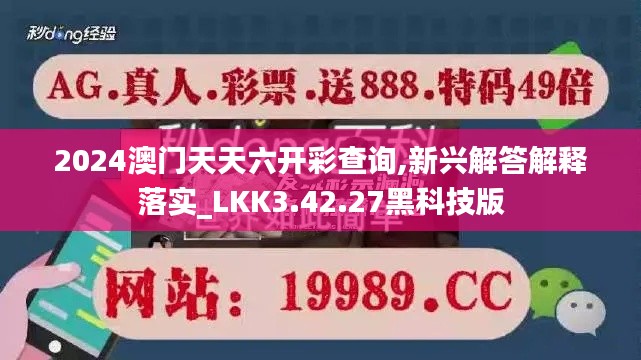 2024澳门天天六开彩查询,新兴解答解释落实_LKK3.42.27黑科技版