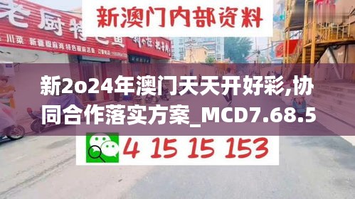 新2o24年澳门天天开好彩,协同合作落实方案_MCD7.68.53无线版