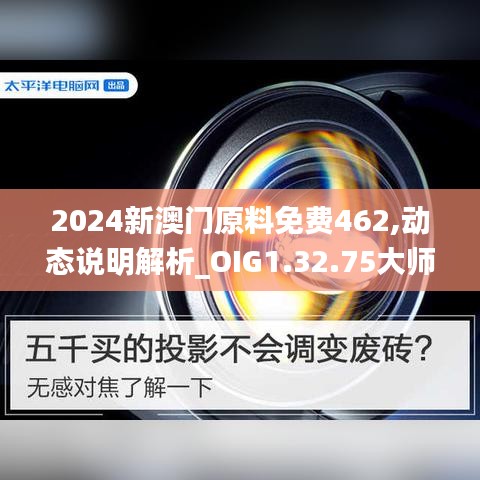 2024新澳门原料免费462,动态说明解析_OIG1.32.75大师版