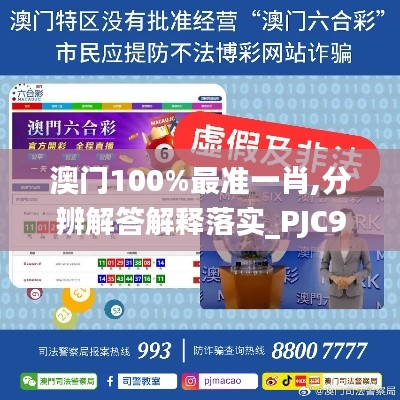 澳门100%最准一肖,分辨解答解释落实_PJC9.64.62环保版