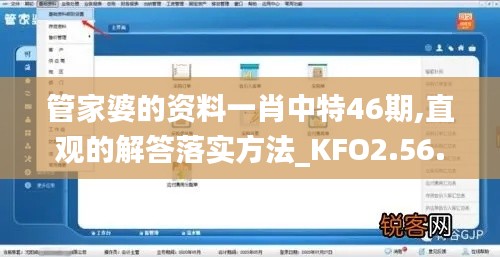 管家婆的资料一肖中特46期,直观的解答落实方法_KFO2.56.52交互式版