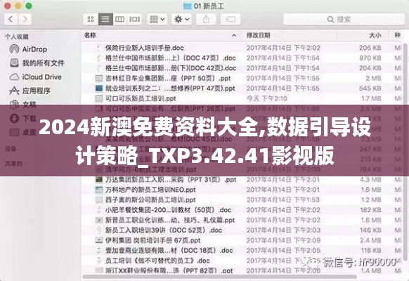 2024新澳免费资料大全,数据引导设计策略_TXP3.42.41影视版