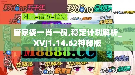 管家婆一肖一码,稳定计划解析_XVJ1.14.62神秘版