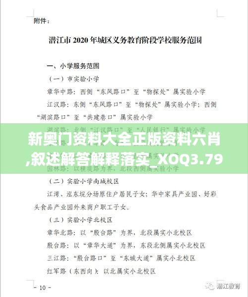 新奥门资料大全正版资料六肖,叙述解答解释落实_XOQ3.79.90量身定制版