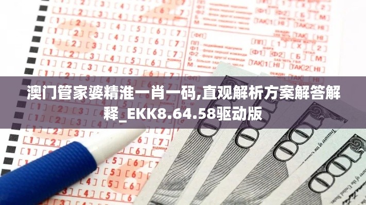 澳门管家婆精淮一肖一码,直观解析方案解答解释_EKK8.64.58驱动版