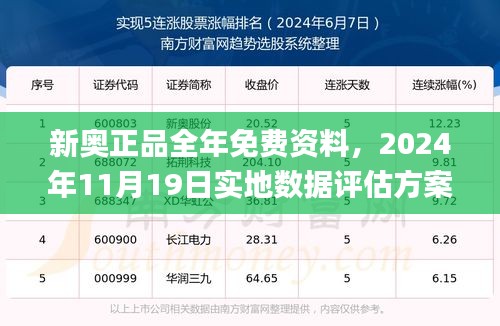 新奥正品全年免费资料，2024年11月19日实地数据评估方案_XZC2.66.59便捷版